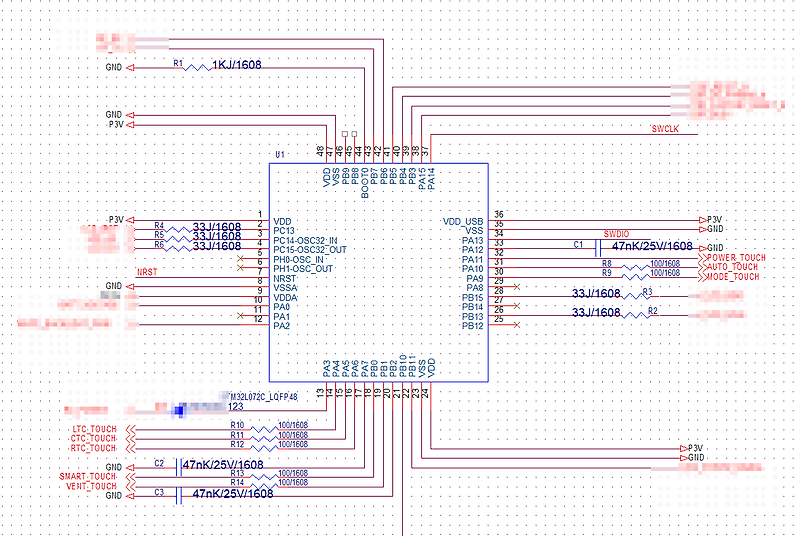 STM32L MCU 터치 사용 :: KHL