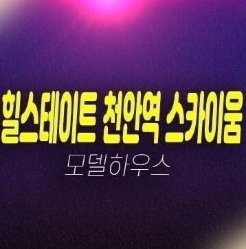 힐스테이트 천안역 스카이움 성정동 미분양아파트 줍줍 잔여세대 견본주택 개관중 개발호재 및 전국 투자자,실거주 추천 분양정보!