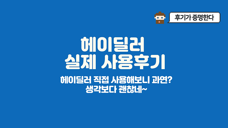 헤이딜러 실제 사용 후기. 헤이딜러 직접 사용해보니 과연? 생각보다 괜찮네~ :: 내가 매일 기쁘게