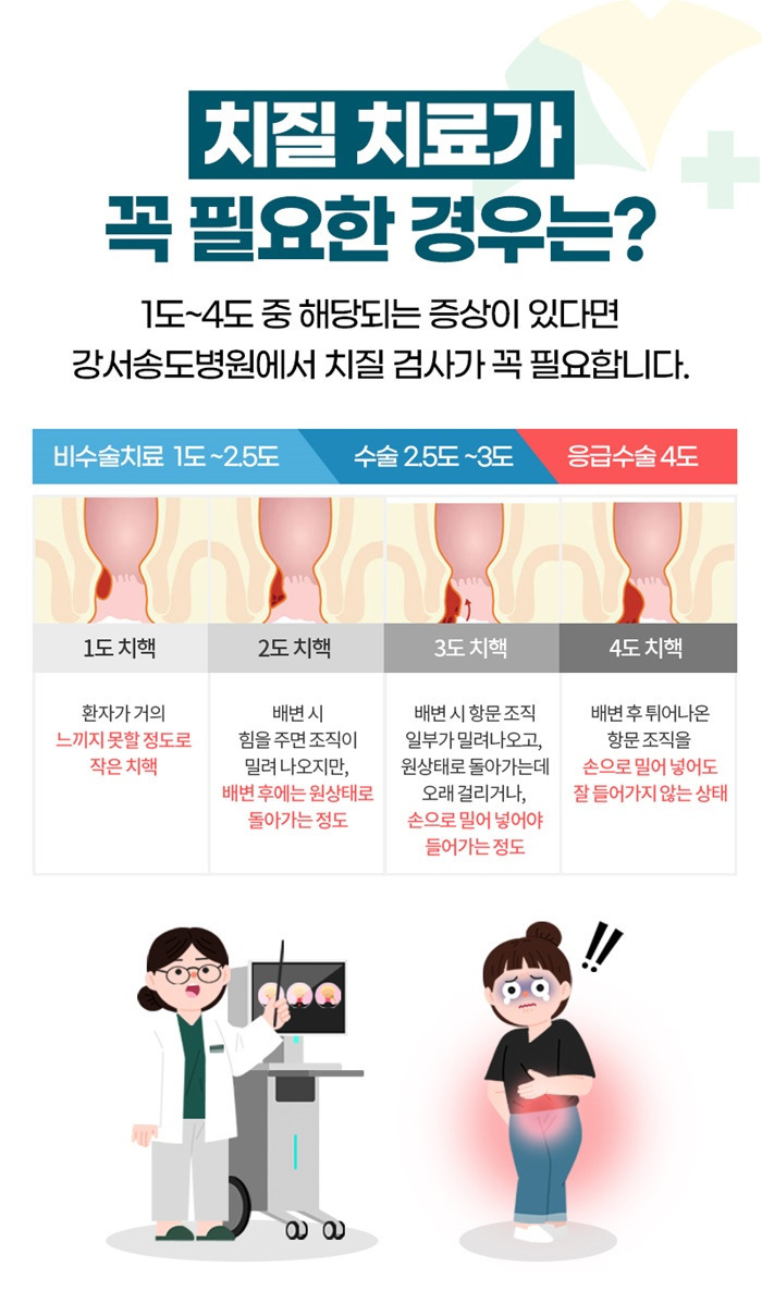 치질병원추천 찌릿한 통증을 느낀다면