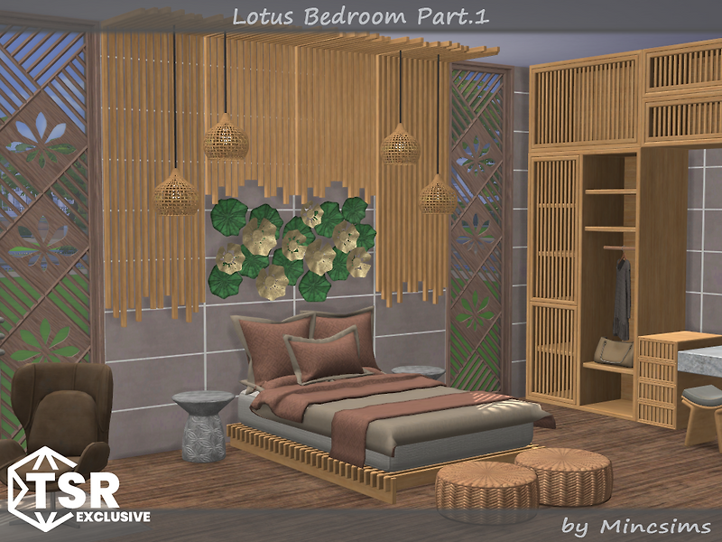 [TSR]Lotus Bedroom Set