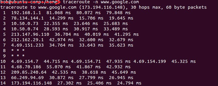 리눅스 네트워크 모니터링 툴 명령어 - 2 ( traceroute, arp )