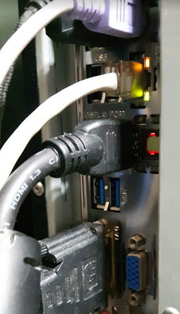 HDMI 1.4 (2.0) to dual-link DVI  변환케이블 연결하려 할 때 참고할 점