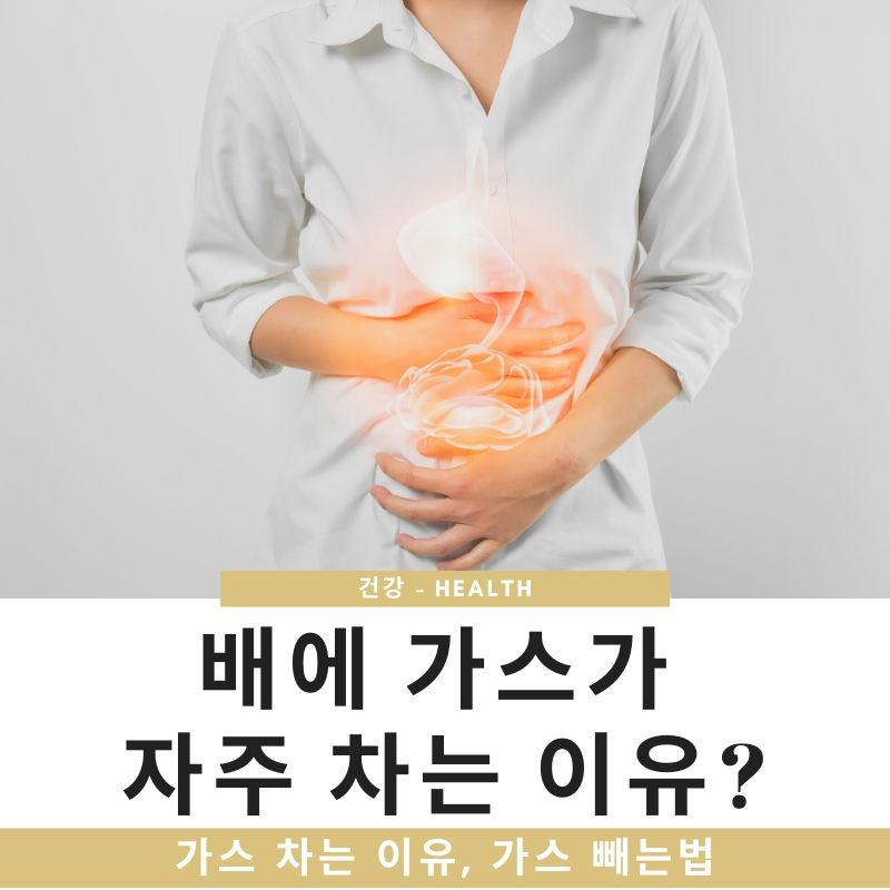 배에 가스가 자주 차는 이유 참고하세요