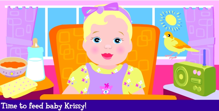 바비게임 추억의 아기키우기게임 :: Barbie Baby Sitter Game