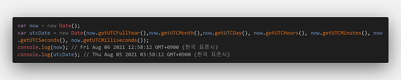 javascript-utc-date