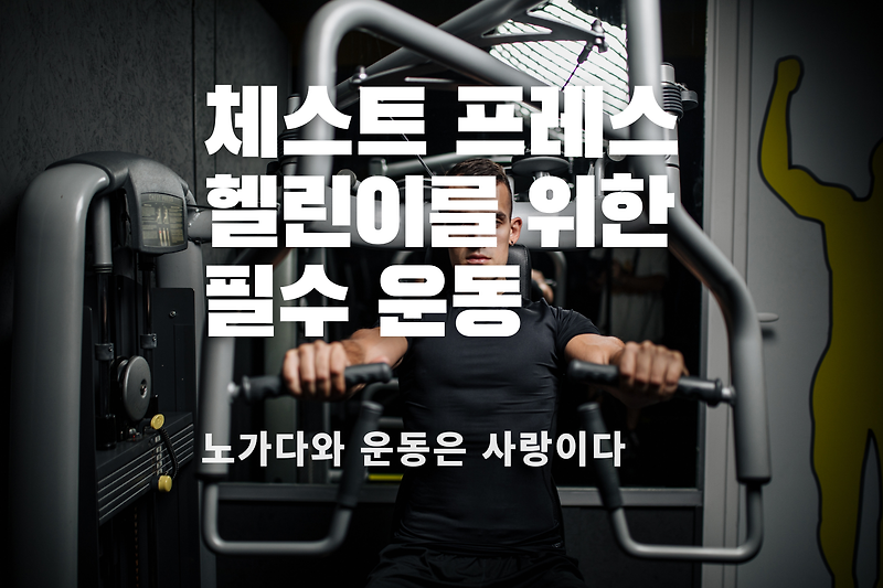 가슴운동 - 가슴 자극을 최대한 이끌어주는 머신 추천