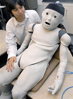 일본에서 개발한 아기로봇 (놀랍네요~~~)