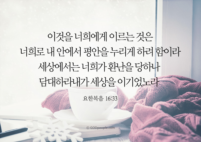 요한복음 16장 개역개정 Niv 성경읽기듣기