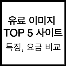 유료 이미지 사이트 TOP 5 비교! (특징, 요금, 할인코드 정리)