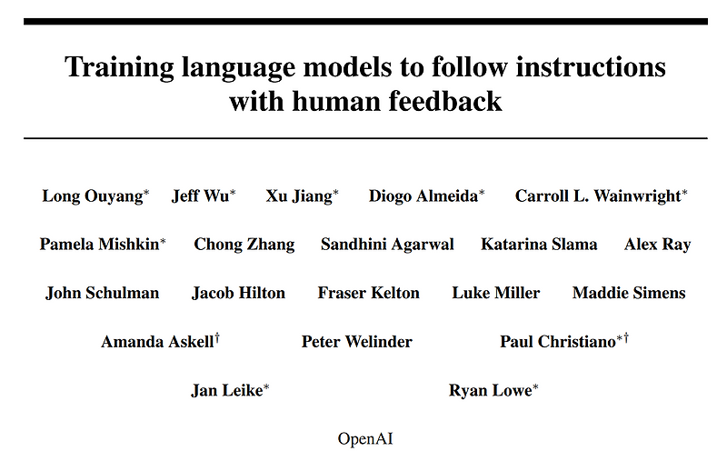 [논문리뷰] Training language models to follow instructions with human feedback