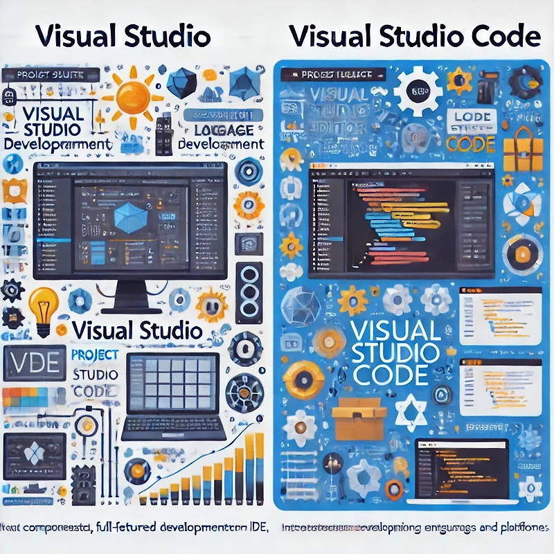 Visual Studio와 Visual Studio Code의 차이점