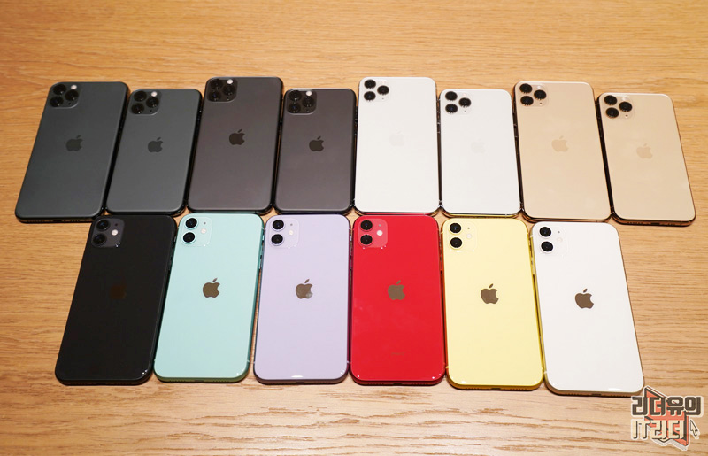 색상만 봤을때! 아이폰11, 아이폰11 프로 색상 순위 1위는?