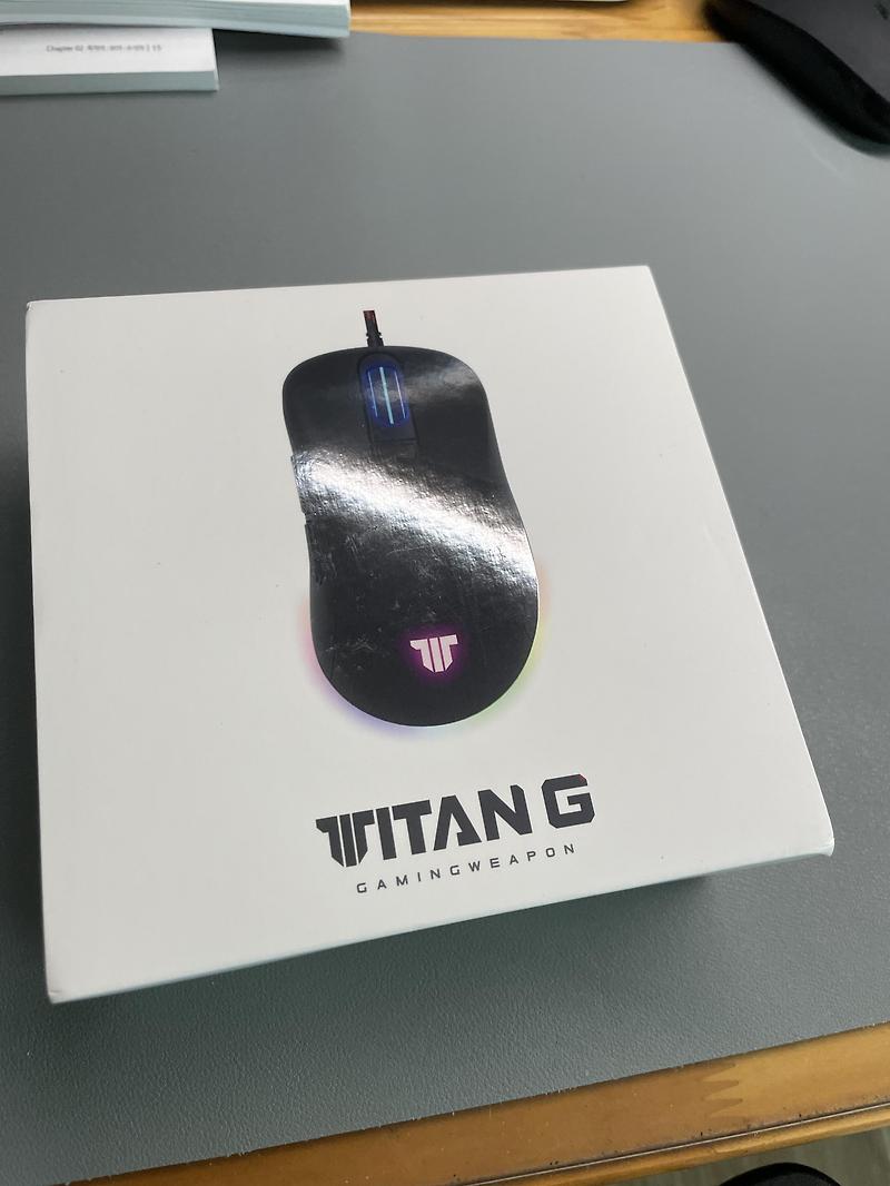 제닉스 Titan G 마우스 리뷰 (드라이버 소프트웨어)