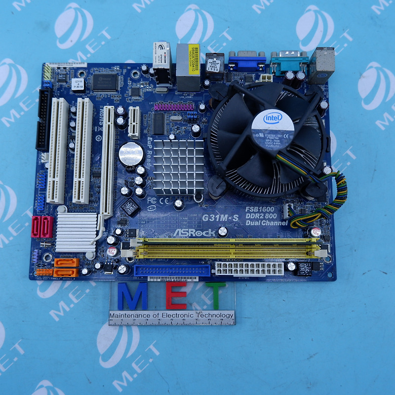 G31MS [SINGLE BOARD COMPUTER] ASROCK MAIN BOARD G31M S ㈜엠이티 산업 자동화 장비
