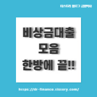 비상금 대출 모음