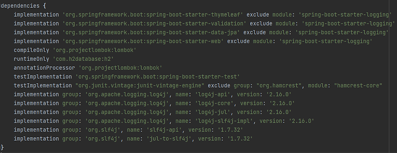  Spring Boot Gradle Log4J 2 2 17 1 Spring boot 