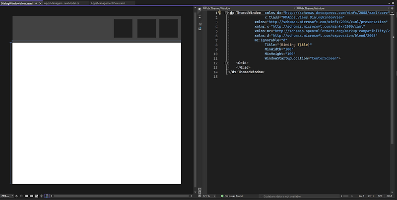[Prism] Apply DevExpress Theme to Prism Dialog :: 기억상기용