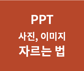 [파워포인트 이미지 사진 자르기] PPT 피피티 사진 이미지 그림 자르는 방법 (초간단 1분컷)