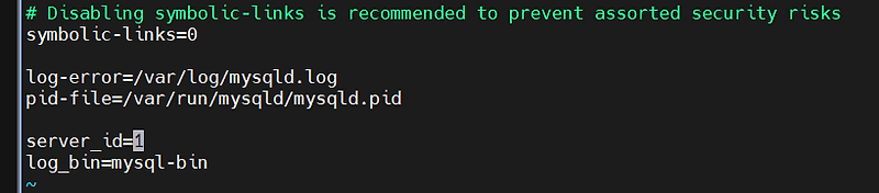 mysql 5.7 replication 구성