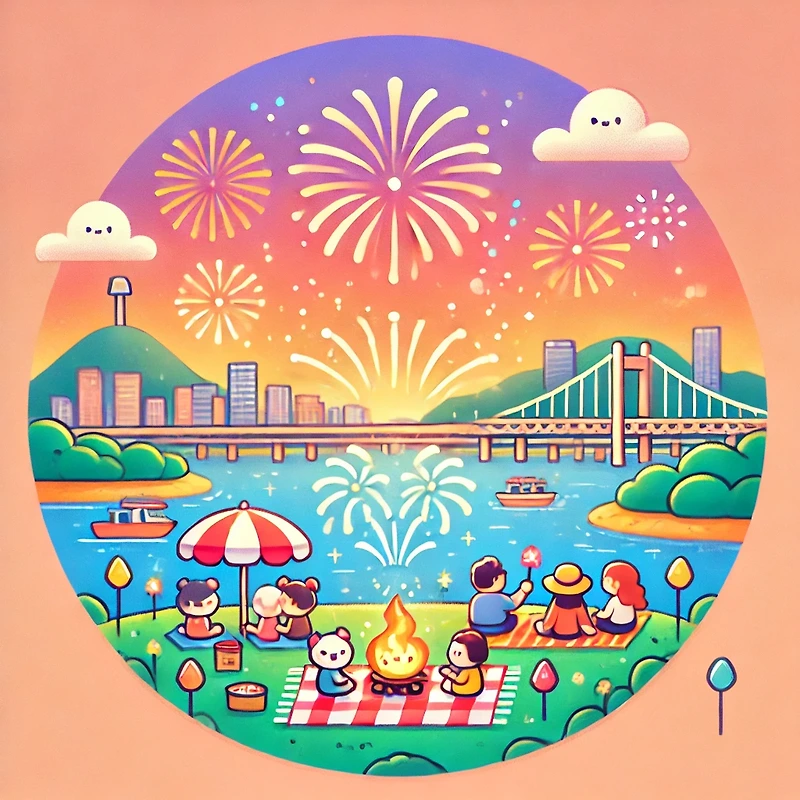 서울세계불꽃축제 이모저모, 100억을 하늘에 쏜다고? 명당은?