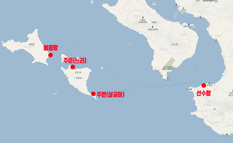 인천 강화 볼음도 주문도 배편 배시간표 요금 가격 및 차량선적요금 :: 현이의 라이프 스토리  