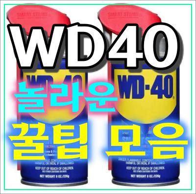 WD40 ,  생활에 큰 도움되는 놀라운 사용법 30가지(녹제거, 녹방지, 윤활, 쩔은 때˙기름때 제거, 방충, 방습, 제초제 등....)