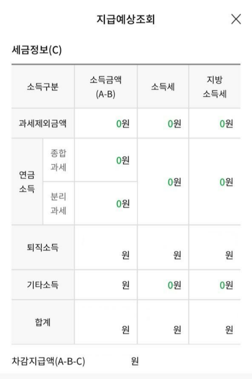 은행 방문 없이 IRP로 납입한 퇴직금 수령방법과 세후 금액 산출 (농협 기준)