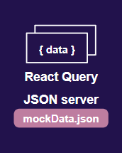 [01] JSON server로 Mock data서버 실행하여 React Query로 호출