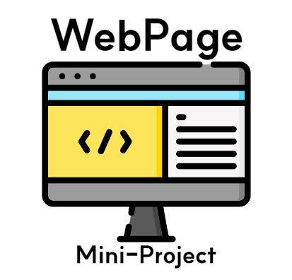 웹 페이지 (Web Page Mini Project)