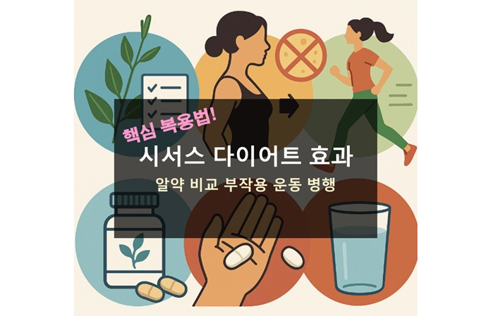시서스 다이어트 효과 부작용 운동 복용법 공복 알약 비교