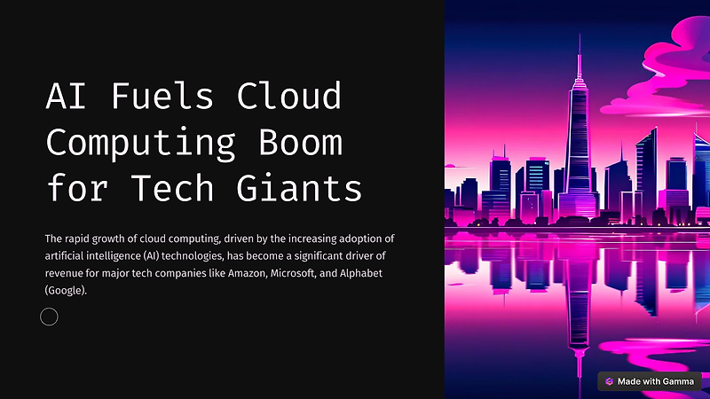 AI Fuels Cloud Computing Boom for Tech Giants :: Great Future