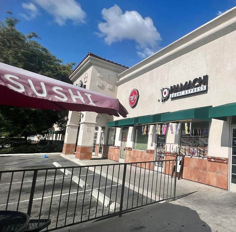 미국 캘리포니아 오렌지 카운티 라 하브라 Hamachi Sushi Express 스시집 리뷰