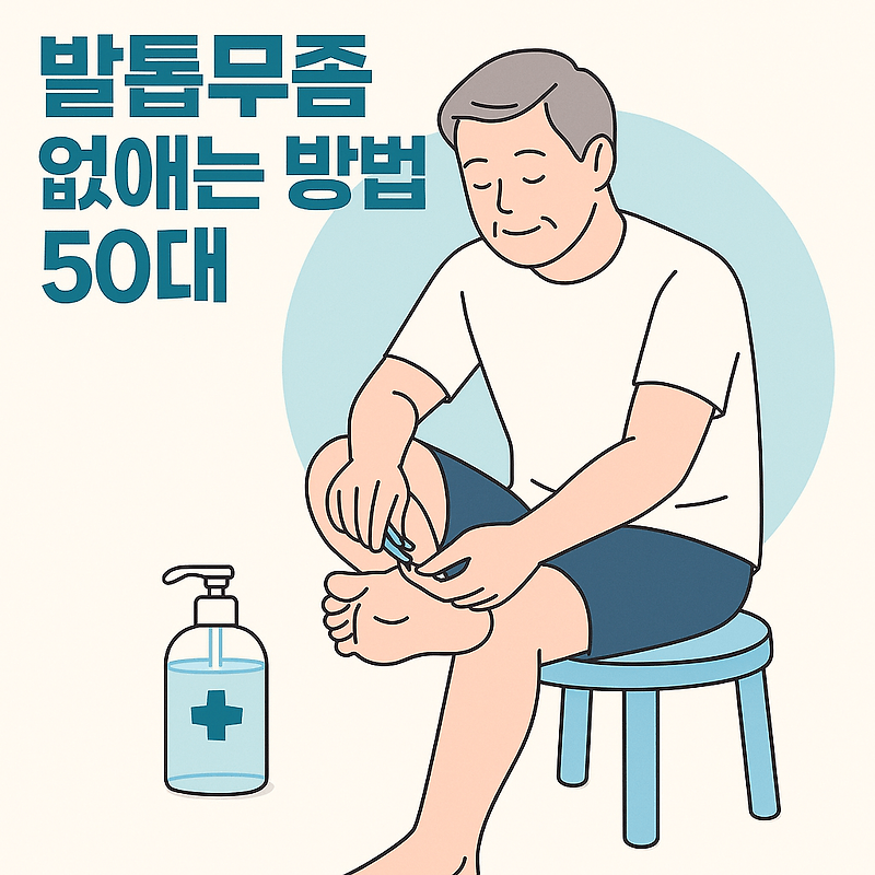 발톱무좀 없애는 방법 50대