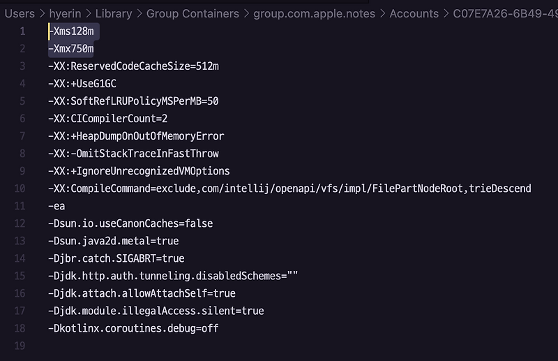 intellij-idea-initial-heap-size-set-to-a-larger-value-than-the
