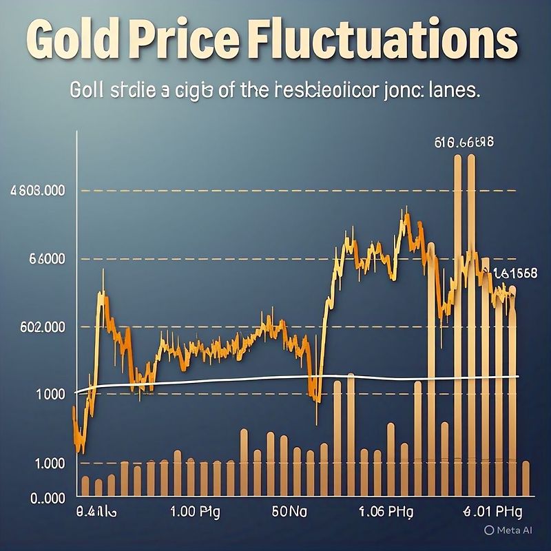 Gold price fluctuations