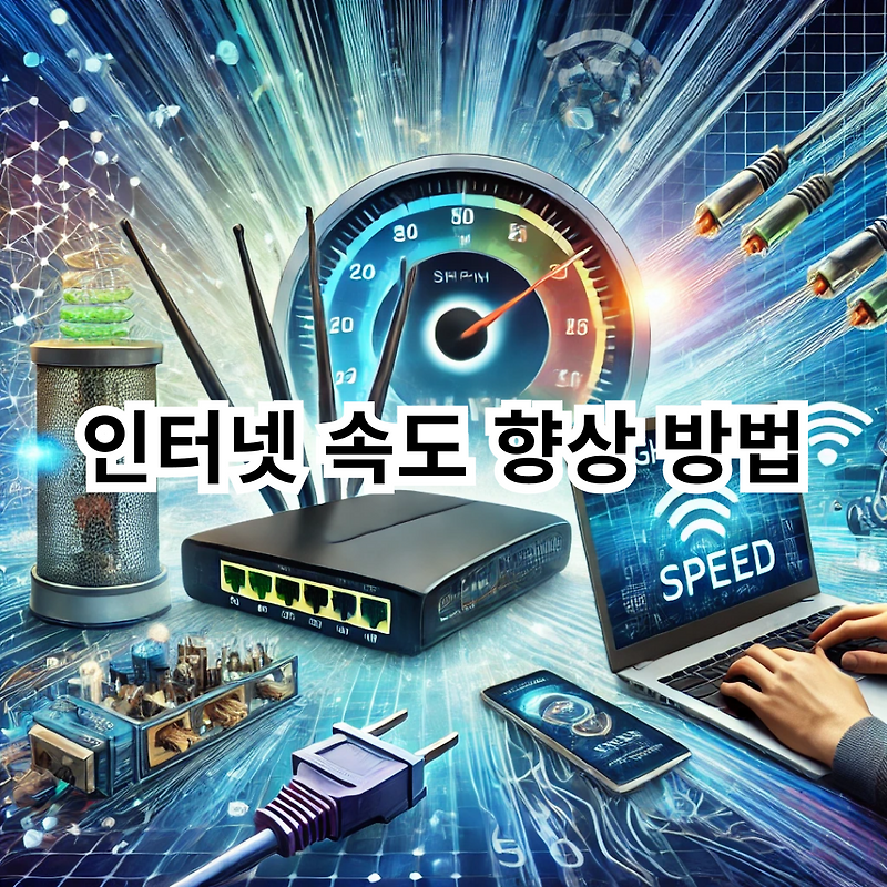 인터넷 속도 향상 방법