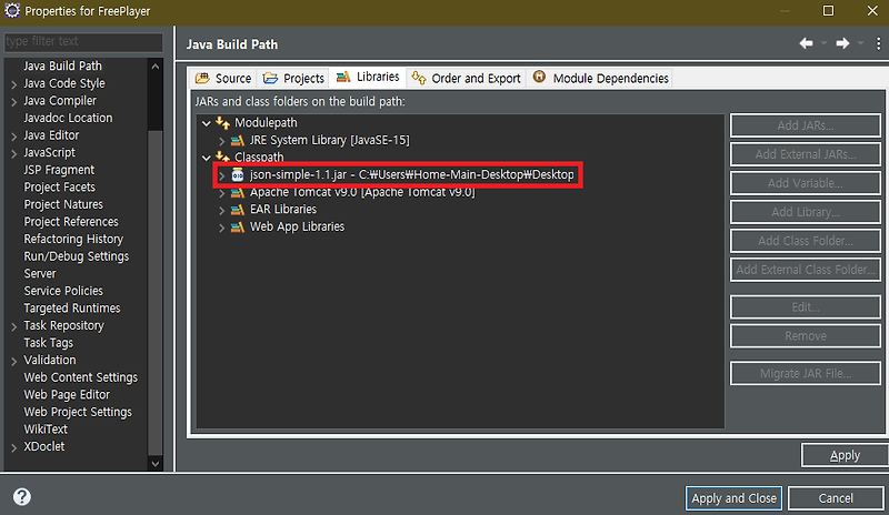 Org Json Simple Jsonobject Methods