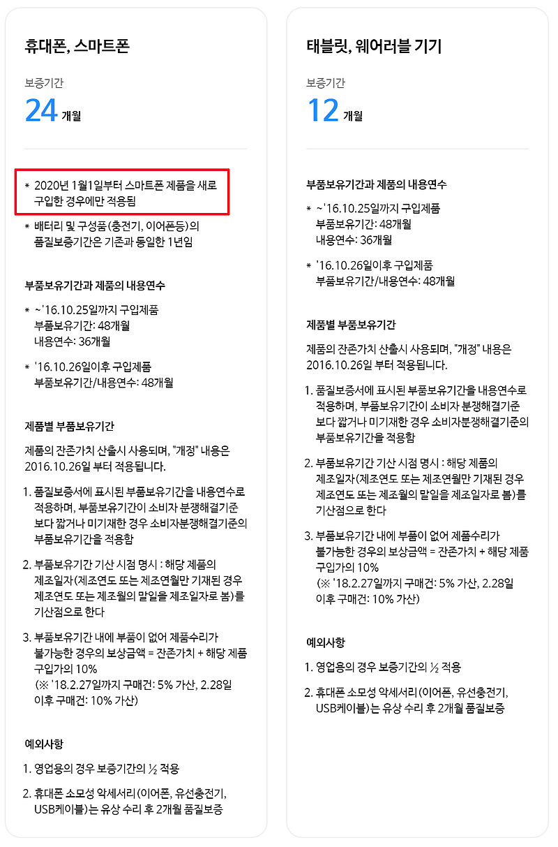 삼성 갤럭시 AS 보증기간 및 최초 통화일 확인 방법 :: 현이의 라이프 스토리  