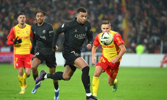 [23-24 리그1 18Round] "음바페 1골 1도움" <b>PSG</b>, <b>랑스전</b> 2-0... 