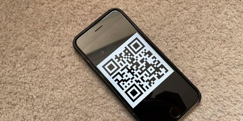 iPhone 화면에서 QR 코드를 스캔하는 방법