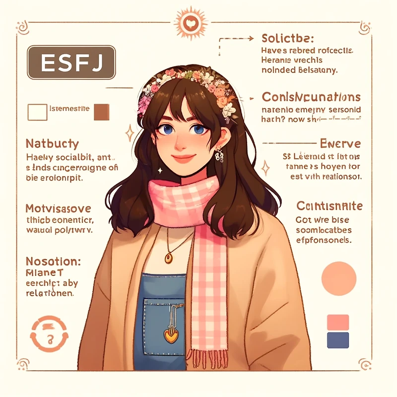 ESFJ 캐릭터