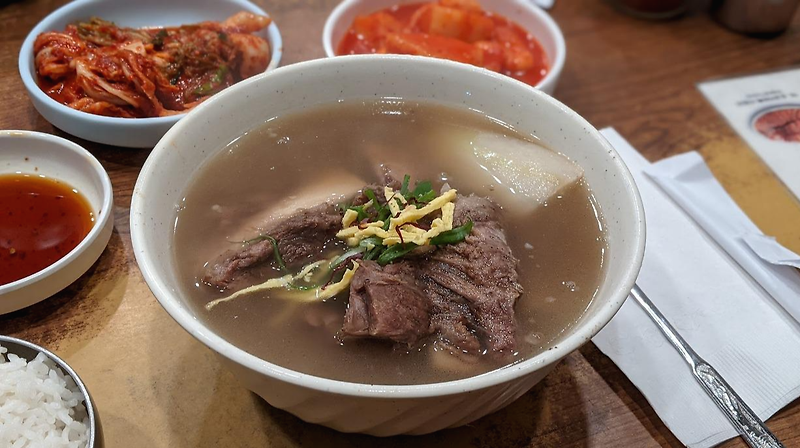 코리아타운 설렁탕 갈비탕 맛집, 전통 설렁탕 :: 상미세상