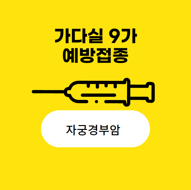 가다실 9가 가격 및 효과, 자궁경부암 예방 접종 시기, 간격, 가격비교 총정리!
