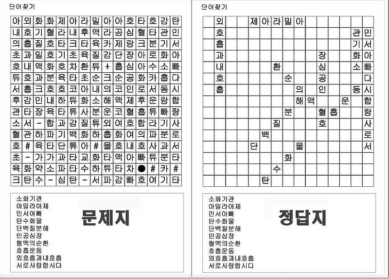 단어찾기 퍼즐 만들기1.0 - 단어찾기 퍼즐 제작