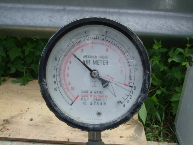 콘크리트의 공기량 측정