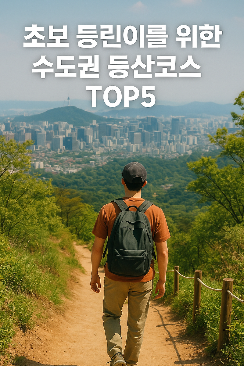 초보 등린이를 위한 수도권 등산코스 TOP5｜서울 근교 쉬운 등산 추천