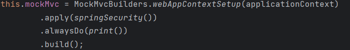 Spring Security Test