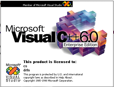 윈도우10에서 Visual Studio 6 설치