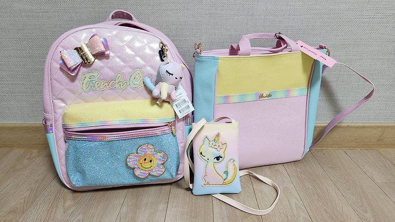 [초등학교 책가방]1학년 여아 브랜드별 책가방 "프랜치캣 책가방"으로 결정!